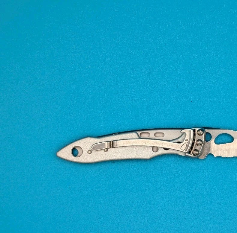 Leatherman Skeletool KBX Pocket Knife w/ Bottle Opener, SILVER!