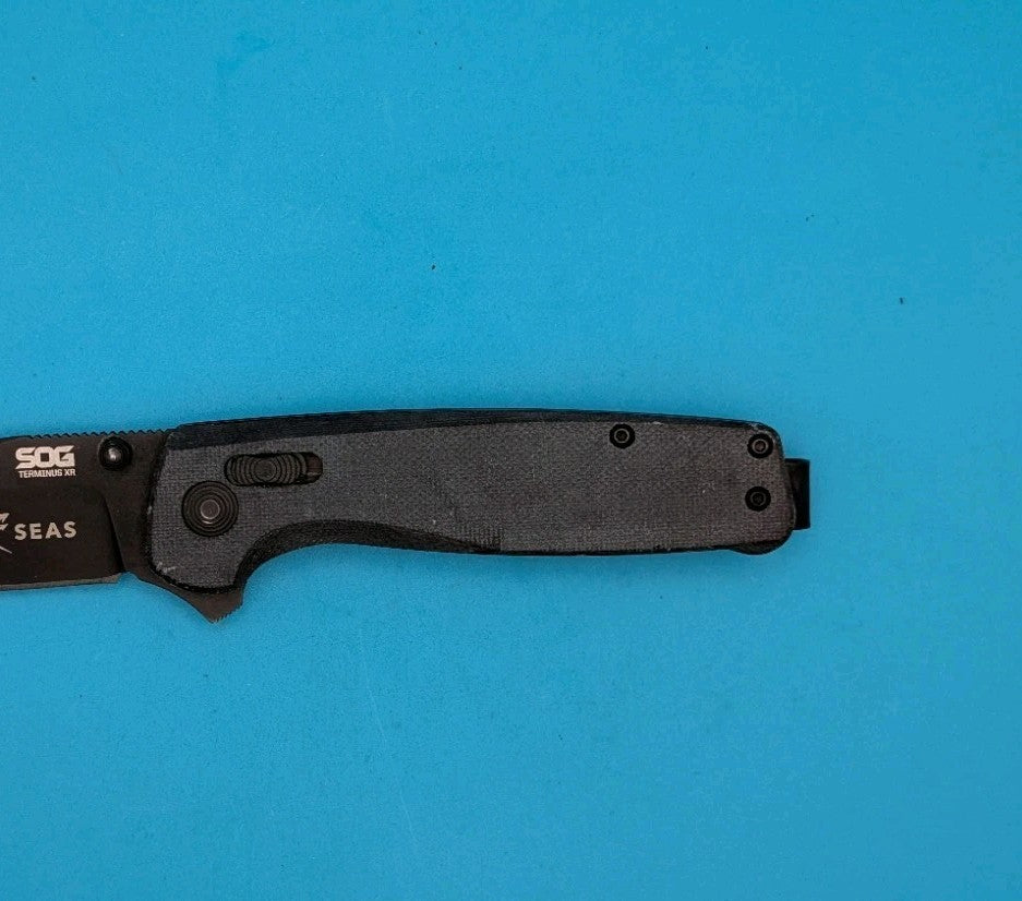 Sog Terminus XR 2.95" D2 Steel Blade Folding Knife!