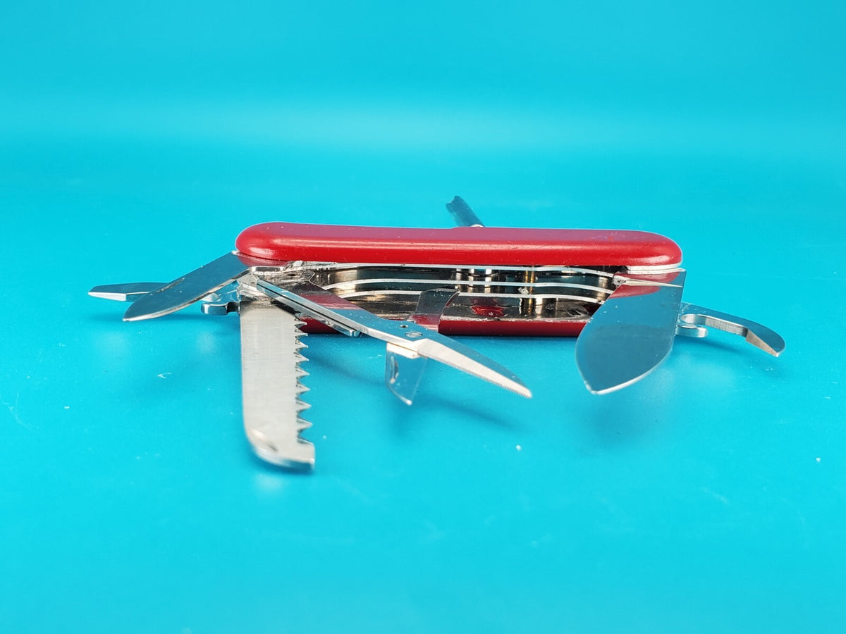 Wenger Handyman Red Swiss Army Knife Multi Tool!