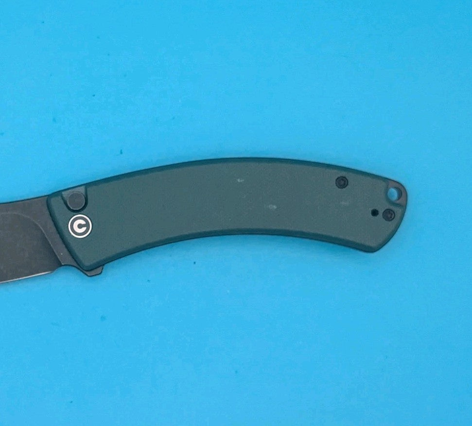 Civivi Outlaw Muk Folding Knife 3.5" 14C28N Sandvik Steel Blade Green G10 Handle
