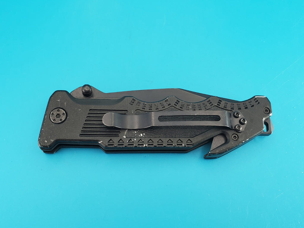 Smith & Wesson Border Guard Liner Lock Plain Edge Folding Pocket Knife!