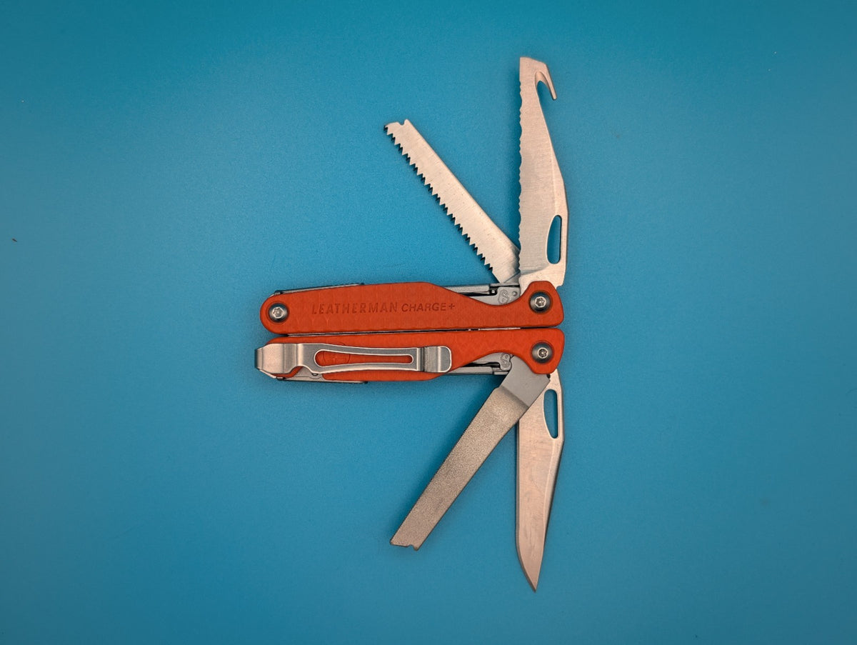 Leatherman Charge+ Orange G10 S30V Multi-Tool, USA, 2021 Production Date