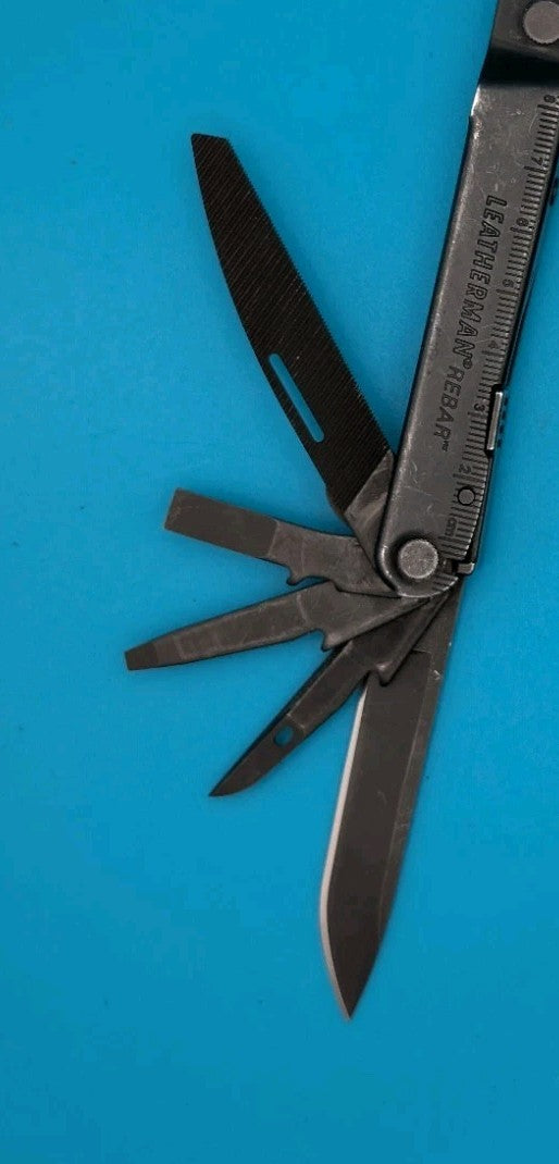 Leatherman Rebar Multi-Tool! Free Shipping! BLACK OXIDE!