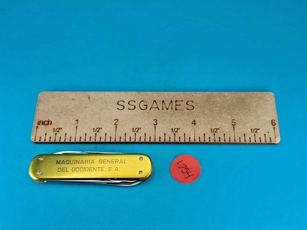 Victorinox Gold Alox Executive Swiss Army Knife, RED! FREE SHIPPING! RETIRED!