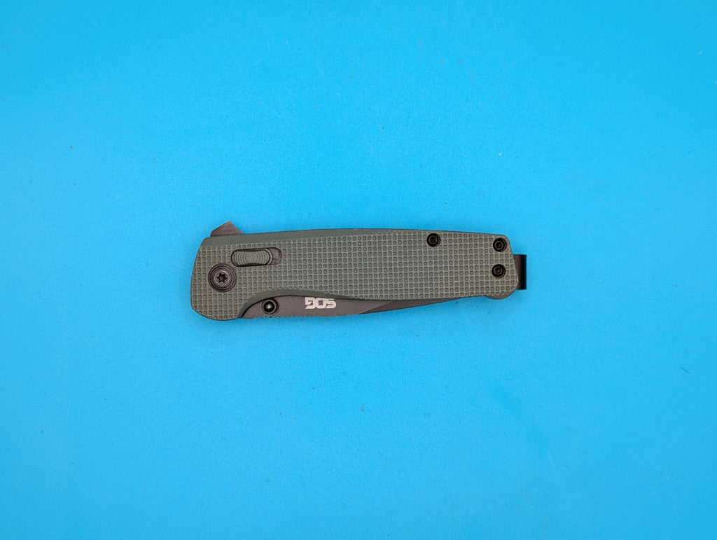 Sog Terminus XR 2.95" D2 Steel Blade Folding Knife! Green! Limited Series!