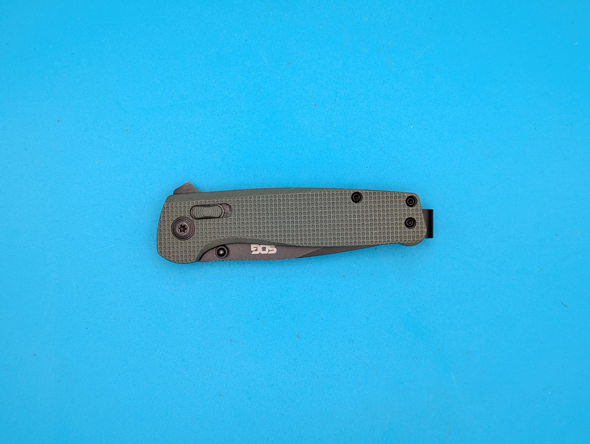 Sog Terminus XR 2.95" D2 Steel Blade Folding Knife! Green! Limited Series!