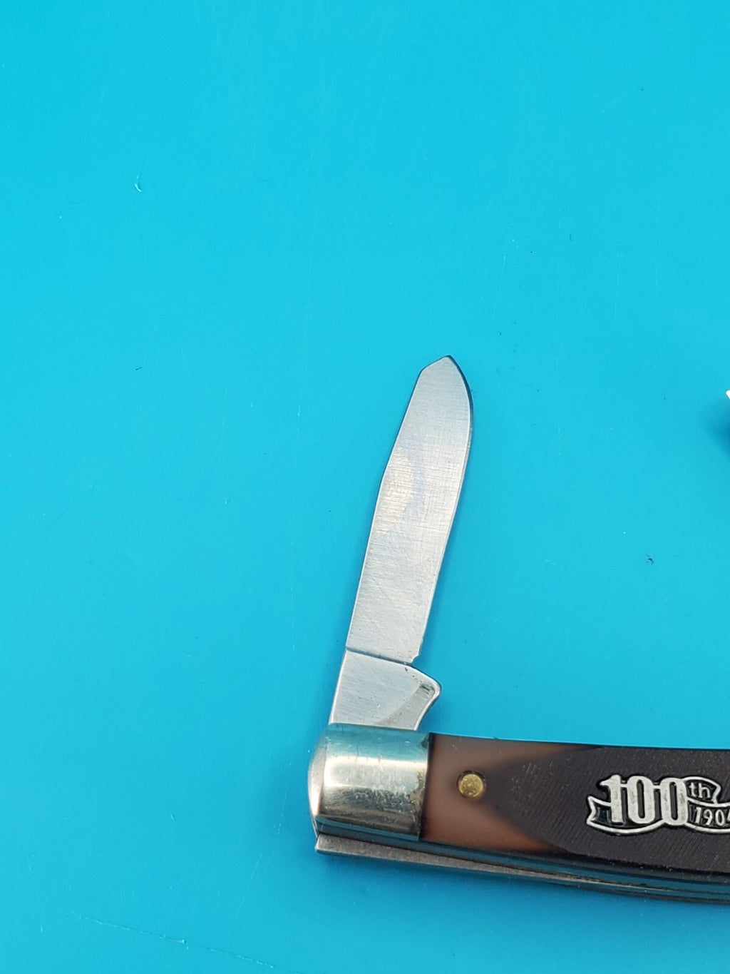 Vintage Schrade USA 340T 100th Anniversary 1904-2004 Three Blade Pocket Knife!