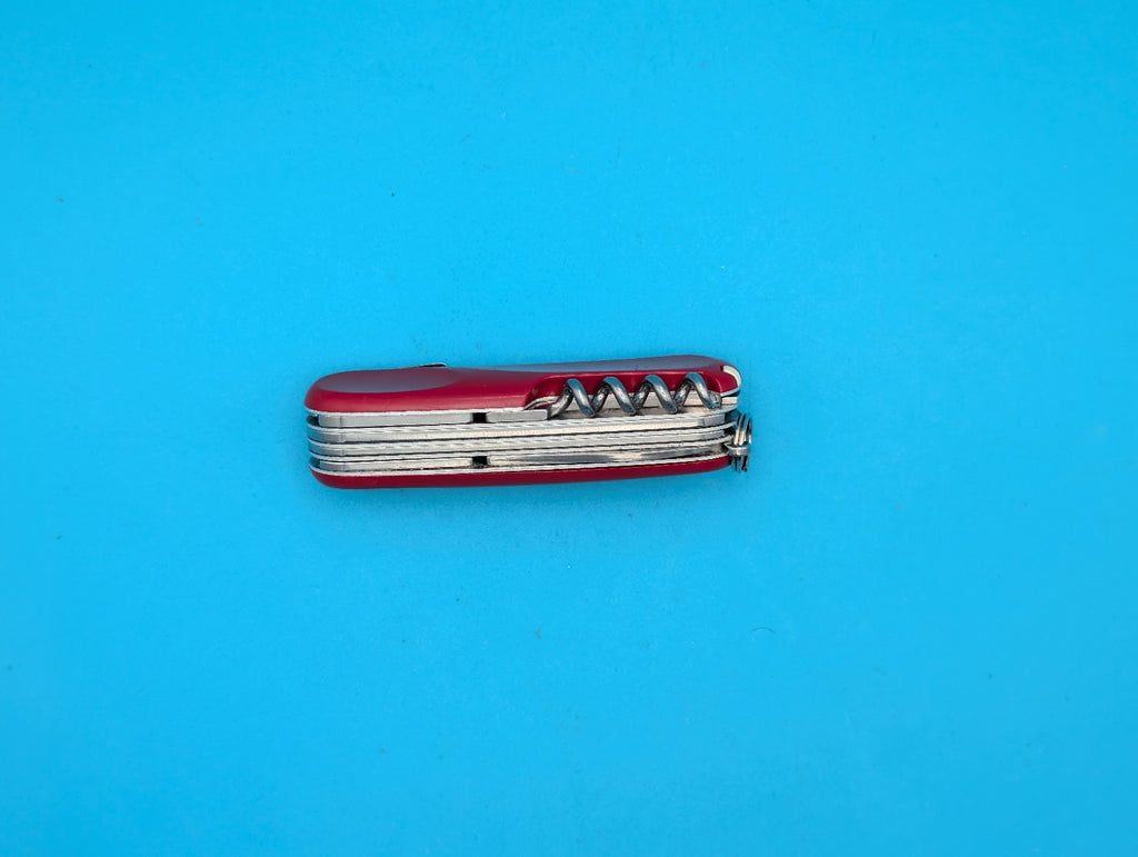 Victorinox Evo S17 Red Swiss Army Knife Multi Tool! With Locking Main Blade!