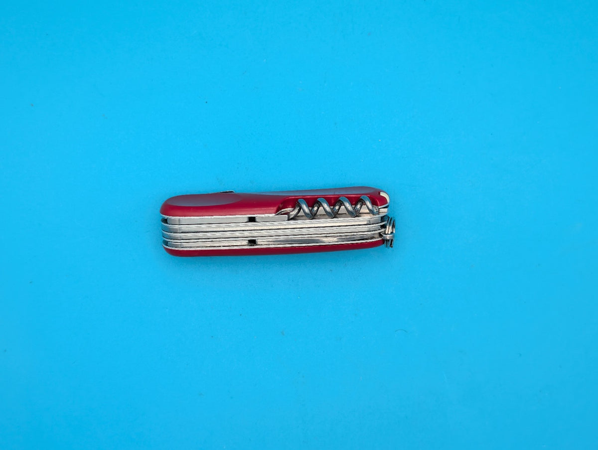 Victorinox Evo S17 Red Swiss Army Knife Multi Tool! With Locking Main Blade!