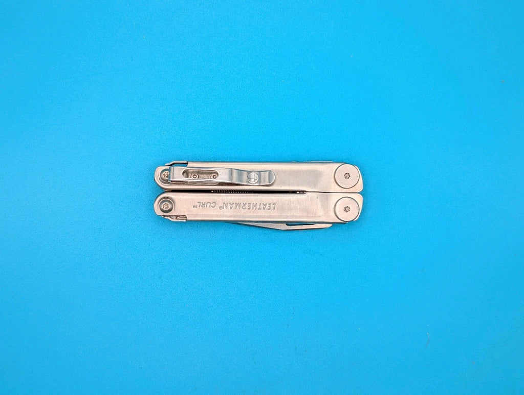 Leatherman Curl Stainless Steel Knife Pliers Multi-Tool! With Sheath! SYNCHRONY