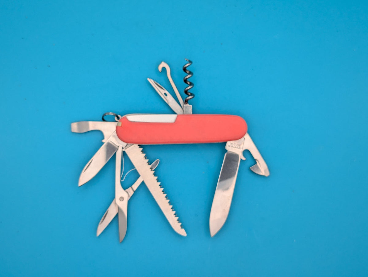 Custom Victorinox Huntsman Glow in the Dark Swiss Army Knife Multi Tool!