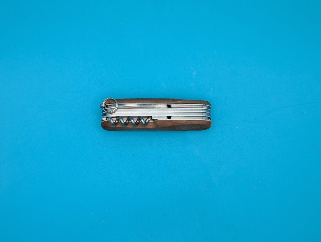 Victorinox Delemont EvoWood 17 85mm Swiss Army Knife Multi-Tool!